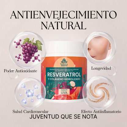 RESVERATROL Y COLAGENO HIDROLIZADO