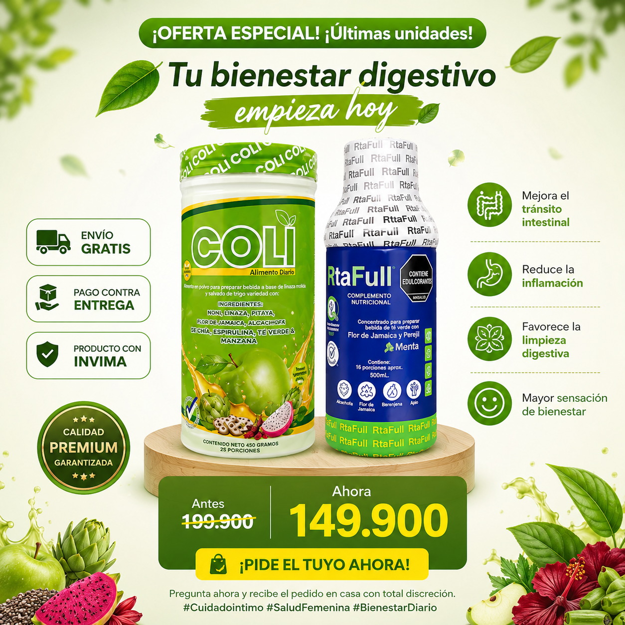COMBO BIENESTAR DIGESTIVO