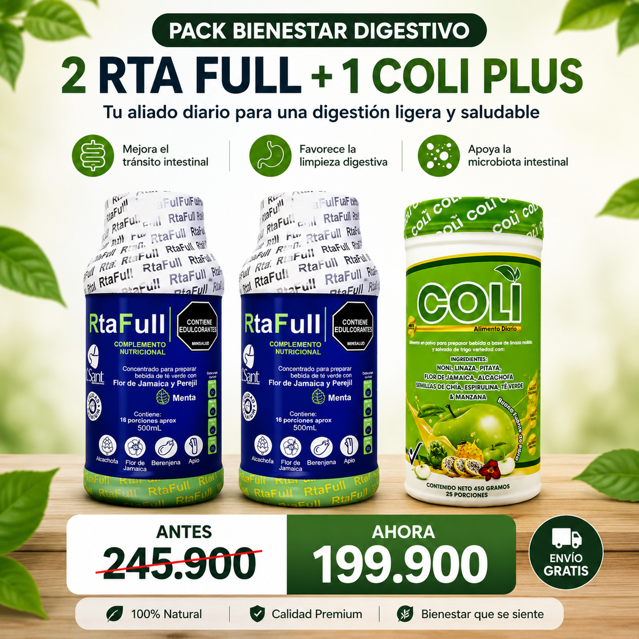 PACK BIENESTAR DIGESTIVO